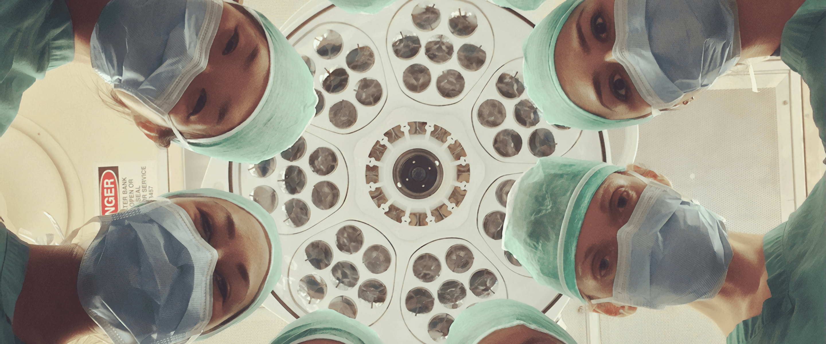 Healthcare professionals in a laboratory setting